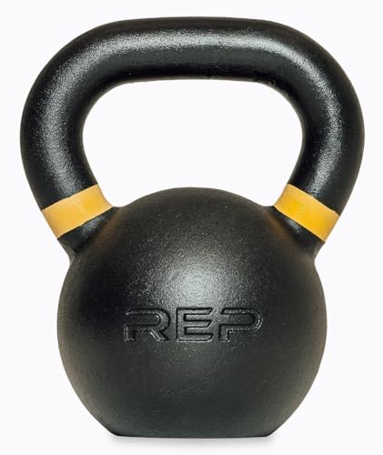 REP Fitness Single Kettlebells Weight Range, Cast Iron, Strength Training, Power Workout Equipment, Home Gym, Free Weights, Dumbbell Alternative, Exercise, Men, Women - style: 35lb