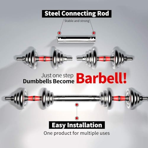 Adjustable Dumbbell Set 44lb/66lb/110lb Home Weight Lifting Professional Dumbbell for Body Workout Home Gym with Carrying Bag Silver - size: 44 lbs