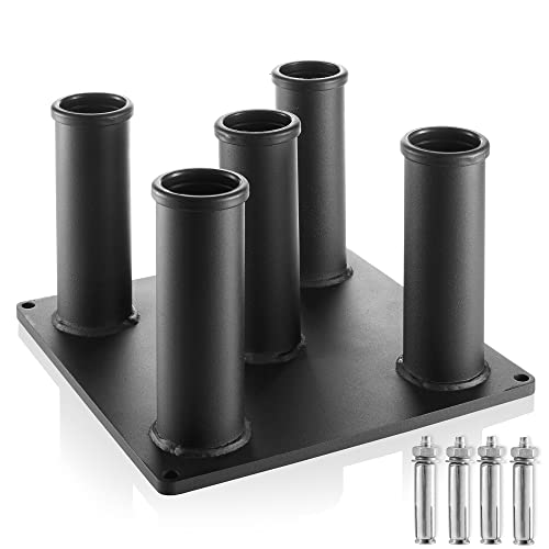 Philosophy Gym Vertical Barbell Holder - 5 Bar Storage Stand for 2" Olympic Bars - style: Standard
