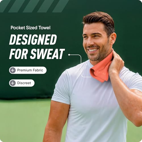 DRYKI Pocket-Sized Sweat Towels - The Original Sweat Absorbing Handkerchiefs - Quick-Dry Microfiber Sweat Rags for Face, Hands, & Body - Men & Women - Gym, Sports, and Work (Desert: 5 Pack) - color: *Desert