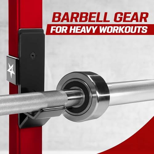 Yes4All Olympic Weight Plate Holder Attachment - color: C. Pair of J Hooks, size: Fit 2x2" Rack with 0.52" Hole