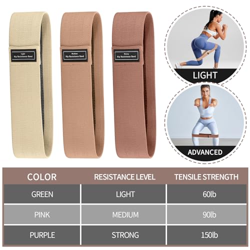 Halloscume Yoga Mat Bag Set for Women Including Yoga Tote Bag (Without Mat) Booty Resistance Bands Non Slip Sports Socks Silicone Ties for Pilates Travel Workout Office Home Gym - color: Brown
