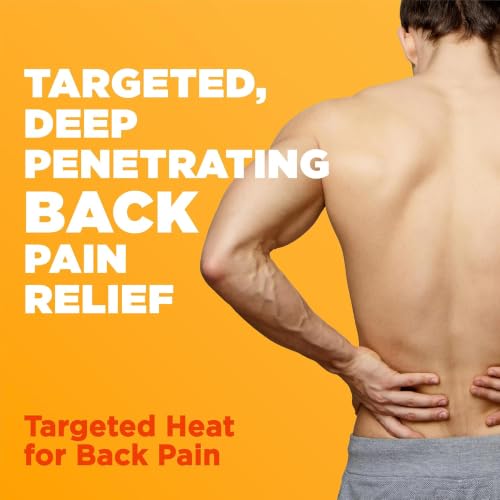 ThermaCare Heatwraps Advance Back Pain Therapy Stretch Fit S-XL, 6 count
