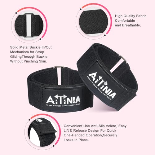 Booty Bands for Women Glutes & Hip Building, Blood Flow Restriction Bands BFR Bundle Booty Bands, Best Fabric Glute Bands Resistance Bands for Exercising Your Butt,Squat,Thigh - color: Lea-Black