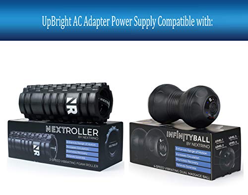 UpBright 8.4V AC/DC Adapter Compatible with Nextrino NextRoller NXTRLRBLK1 3-Speed Vibrating Foam Next Roller XM523 InfinityBall 4-Speed Massage Ball Ovillow SK02G-0840100U 1A Power Supply Charger PSU