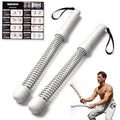 X1 Go Portable Ropeless Battle Ropes, Low-Impact HIIT Cardio Equipment | Beginner Friendly | Full Body Fat Burn | Zero Noise Cardio | Small Space Friendly | Apartment & Travel | High Elasticity - size: Lunar Gray-1.3lb