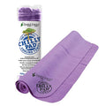 FROGG TOGGS Chilly Pad, Instant Cooling Towel, Long Lasting, Reusable, Sports and Outdoors Neck Towel 33x13 - color: Deep Purple