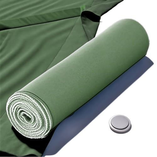 Magnetic Microfiber Towel, Quick Setup Secure Post-Workout Coverage, Super Absorbent, Fast Drying, Lightweight - Perfect for Gym, Beach, Hiking, Pool, Yoga, and More (Army Green, X Large)