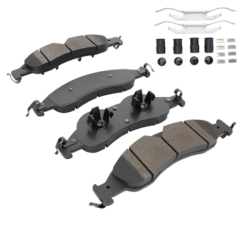 QUALITY-BUILT Front Semi-Metallic Brake Pads, Premium 1001-1278M, Compatible with 2007-2009 Ford/Lincoln (Expedition,Navigator) - size: BP1278-M