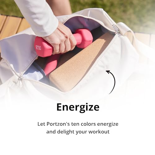 Portzon Weights Dumbbells 10 Colors Options Compatible with Set of 2 Neoprene Dumbbells Set,1-15 LB, Anti-Slip, Anti-roll, Hex Shape - size: 05-Pound,Pair