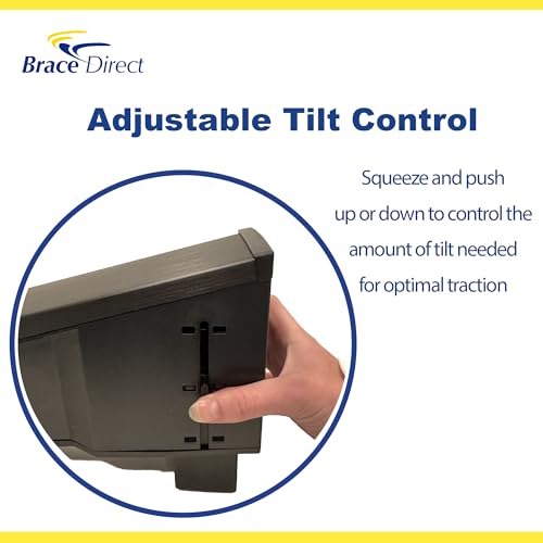 Brace Direct Cervical Traction Device - Spinal Decompression & Neck Pain Relief, Herniated Disc & Spondylosis Support with Hot Cold Therapy - E0849 (Portable - Adjustable Traction up to 40 lbs) | At-home neck traction that eases herniated disc, tech neck,
