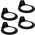 IRON AMERICAN USA Dynamax Medicine Ball Wall Mount Storage Rack, 8.5 Inches Inside Diameter, 30-lb Capacity, for Gym Exercise Sports Balls, Wall Balls and Slam Balls, Hardware Included - style: Dynamax Ball Holder (4-PACK)