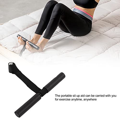 OUKENS Door Sit Up Bar, Barbell Doorway Situp Bar Sit Up Assistant Device Abdominal Core Workout Equipment for Men Women Exercise