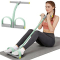 7F 2026 Pedal Resistance Band with Handle, 6-Tube Multifunction Pedal Resistance Band