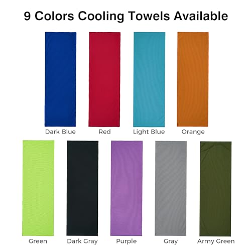 30-5000 Pack Custom Personalized Beach Rally Cold Towels with Photos Names Text Logo，Customizable Cooling Golf Gym Towel Super Dry, for Sports Events Brand Fitness Pool Bath Swimming Women Men