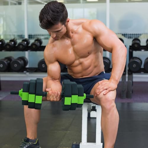 4-in-1 Adjustable Dumbbell Set, 30/44/66/88 Lbs Free Weights Set with Connector, Fitness Exercise Equipment Used As Kettlebells, Barbell, Push Up Stand, Weights Set for Home Gym Suitable Women/Men - size: 88 Lbs Standard