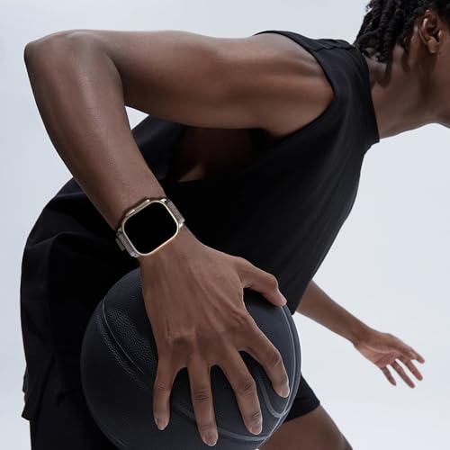 Trail Loop Nylon Band - Compatible with Apple Watch Ultra 2 Band/Ultra Bands 49mm 45mm 44mm Men Women, Braided Elastic Weave Sport Strap for iWatch Ultra 2, iWatch Ultra Series 10 46mm SE/9/8/7/6/5 - color: Trail/Blue Black/Black