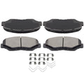 ECCPP D914-7795 4pcs Front Ceramic Disc Brake Pad Set - Fit Acura ILX 2013-2015 & Honda Civic 2012-2021, CR-V 2002-2006, 2012-2016 & Pilot 2003-2008, As Pictures Shown - style: D914 [4pcs]