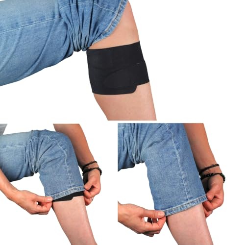 URSA Ankle Straps: Low-Profile, Soft, Stretchy & Breathable Transmitter Straps for Location Sound, Theatre, Wedding Shoots & More (Black, Ankle) - color: Black, size: Ankle