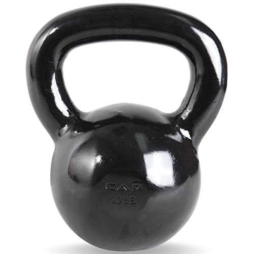 CAP Barbell Black Enamel Coated - Singles and Sets, Multiple Weight Choices - size: 30.0 Pounds
