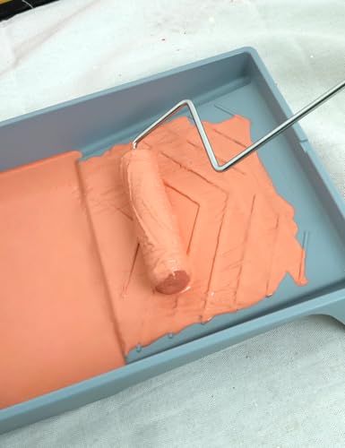 ROLLINGDOG 6 inch Paint Roller Covers Paint Roller Sleeves | High Density Foam Smooth Cutting in and Detail Painting (Pack of 10) - color: 10PC foam roller covers
