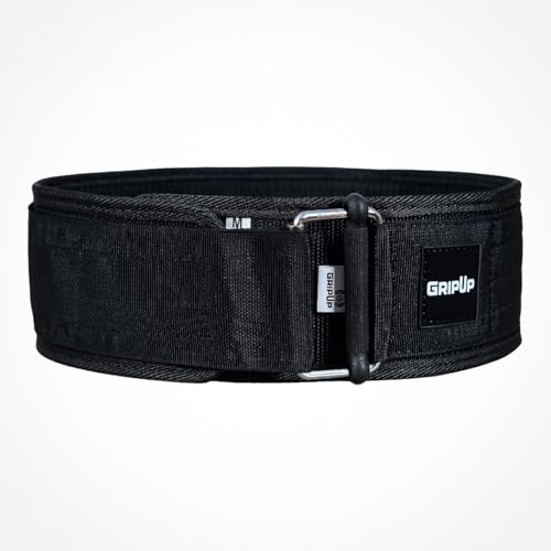 Self-Locking Weight lifting Belt AUTO LOCK 4 Inch Gym Belt Adjustable Buckle For Fitness Powerlifting Bodybuilding Weightlifting Deadlift Olympic Cross Training Back Support Men & Women - color: Black, size: Small