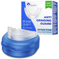 Anti Grinding Guard: Mouth Guard for Grinding Teeth at Night for Sleeping -Personalized Fit Night Guards - Food-Grade Eva Foam (Sky Transparent)
