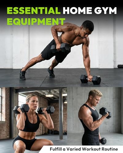 HANDBODE Dumbbell Set with 3-Tier Rack, 390-790 lb | Heavy Duty Weight Stand for Dumbbells, Space-Saving Metal Storage Organizer, Sturdy Dumbbell Holder for Home Gym - style: 390 lb Set (2.5-30 lb) *2 & Rack