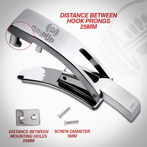 Lever Buckle Heavy‑Duty Stainless Steel – Universal Replacement Powerlifting & Weightlifting Belts, Cast Metal Lever