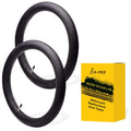 AR-PRO 2-Pack 100/90-19 (4.10 x 19) Heavy-Duty Motorcycle Inner Tubes - 3mm Thick Butyl Rubber Tubes, Pinch-Resistant - TR4 Valve Stem - Fits Off-Road and Dirt Bike Tires - size: 100/90-19 (4.10 x 19)