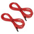 PATIKIL Speed Jump Rope Replacement Cable Professional Skipping Rope Replacement for High-Speed Jump Ropes - color: Red