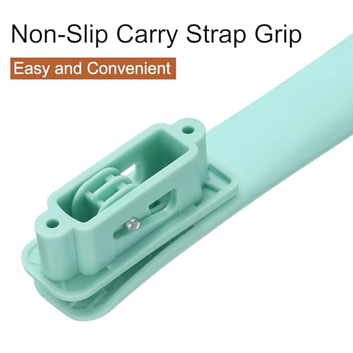 uxcell 2 Pcs Luggage Handle Replacement 8.5 Inch Suitcase Handle Carry Strap Plastic Pull Handle Grip Luggage Replacement Parts with Screws for Suitcase Box Luggage Case, Light Cyan - color: Light Cyan