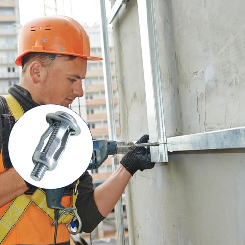 M4 x 20 Hollow Door Anchor Set, 20 Pack | Metal Cavity Fixing, Aluminium Cladding, Extra Short Wall Anchors for Steel Pipe Iron Sheet Plastic Sheet - size: 20 Pack M4 x 20
