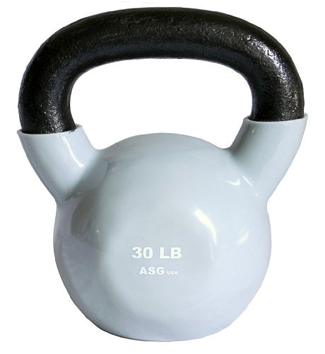 Ader Vinyl Kettlebell 5, 8, 10, 12, 15, 18, 20, 25, 30, 35, 40, 45,50 Lb - size: 30.0 Pounds