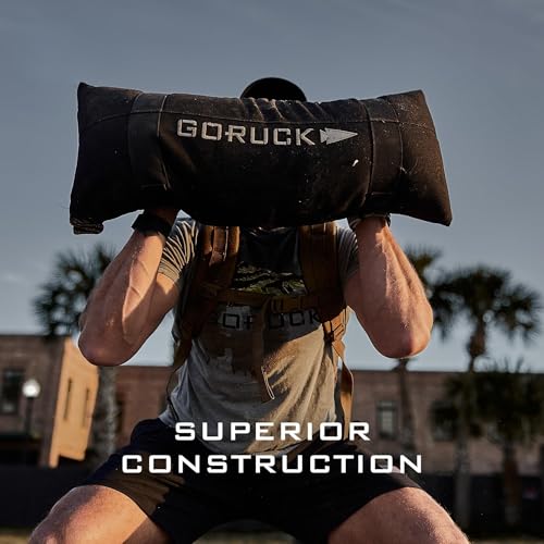 GORUCK Fitness Simple Sandbag – Strength Training Equipment for Body Workout, Endurance, Weightlifting & Yoga - for Home, Gym, and Outdoor Use - size: 60LB