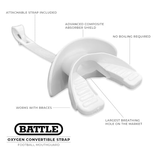 Battle The Crib Oxygen Mouthguard Beige/Pale Green, One Size - color: Beige/Pale Green