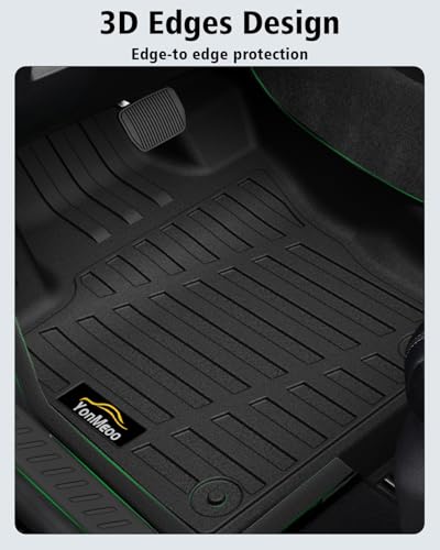 Floor Mats Fit for Subaru Forester Hybrid 2025 2026 Trunk Mat with Backrest Mat All Weather TPE Rubber Cargo Liner Back Seat Protector Full Set for Forester 2025 Plug-in Hybrid Accessories, Black - size: For Subaru Forester Hybrid 2025-2026
