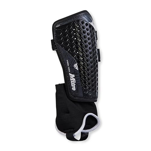 Mitre Unisex Soccer Shin Guards - color: Aircell Power Black/White, size: X-Small