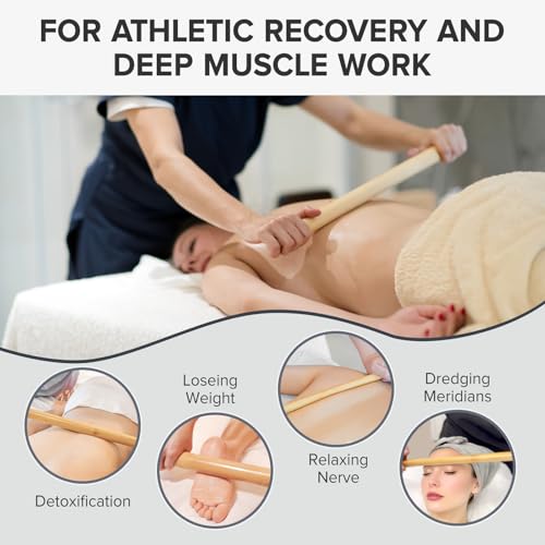 14 Pcs Hot Stones Massage Warm Kit Solid Bamboo Massage Stick Body Gua Sha Tool Heater with Temperature Adjustment, Basalt Hot Rocks Back Foot Body Massage for Home Spa Relieve Muscle Pain