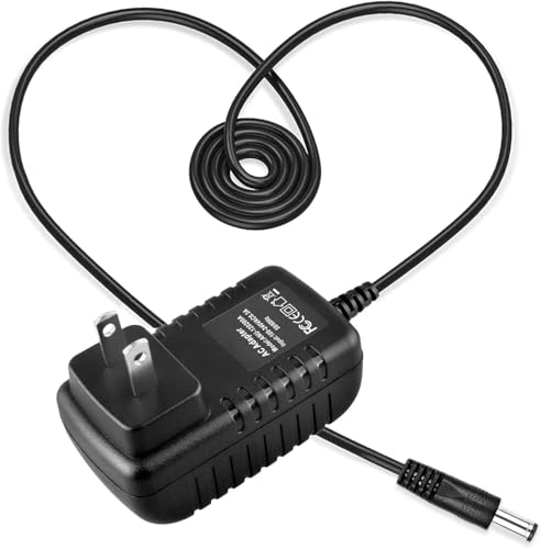 AC Adapter Charger Compatible with TB12 VPLI-RED-02A Vibrating Pliability Massage Foam Roller