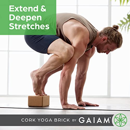 Gaiam Cork Yoga Brick – - size: 1 EA (Pack of 12)