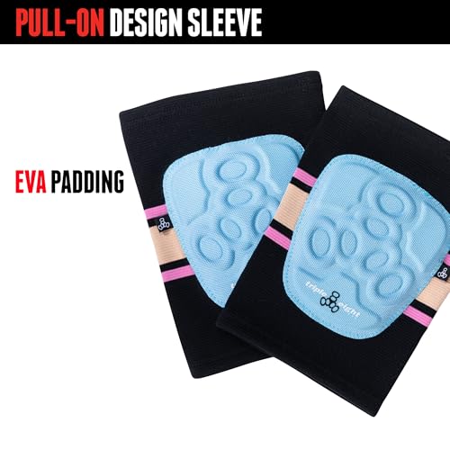 Triple Eight Covert Elbow Pads – Ideal for Roller Skating, Biking, BMX, and Skateboarding - color: Sunset, size: X-Large