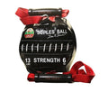 Suples Ball Strength – Bulgarian Bag Alternative for Functional Training, MMA, Wrestling, Judo, Grappling & Core Workouts - size: 13lbs, style: Intermidiate (10")