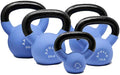 Apollo Athletics 1-Piece Neoprene Coated Solid Cast Iron Kettlebell