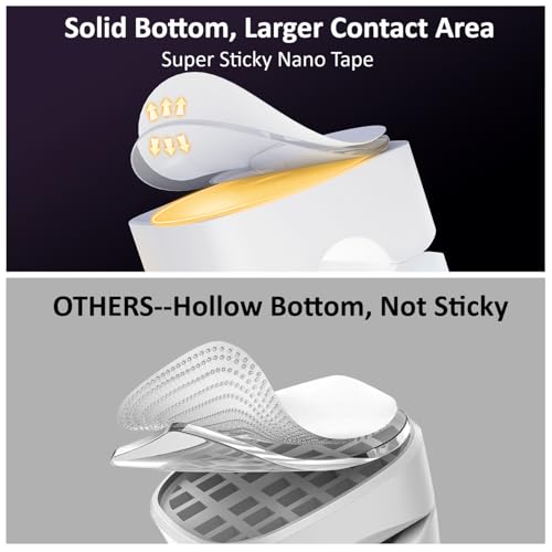 Rotatable Cord Organizer, Strong Adhesive Spring Cable Clips (8*White) | Enhanced Cable Organizer Cord Clips, Desk Cord Holder for Nightstand, Office Accessories and Car - color: 8*White