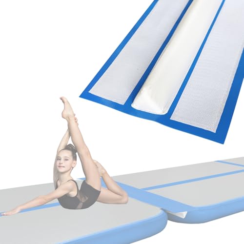 GLANT 3ft/6ft Air Mat Tumble Track Connector Tape for Inflatable Tumbling Gymnastic/Yoga/Camping White（NEW） (40) - color: Blue