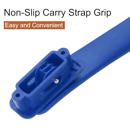 uxcell 2 Pcs Luggage Handle Replacement 8.5 Inch Suitcase Handle Carry Strap Plastic Pull Handle Grip Luggage Replacement Parts with Screws for Suitcase Box Luggage Case, Dark Blue - color: Dark Blue