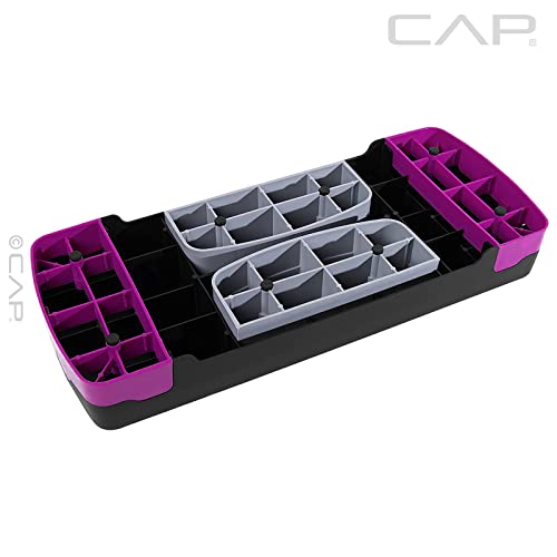 Tone Fitness Compact Aerobic Step Platform | Exercise Step - style: Black/Purple