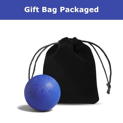 GOGO Massage Lacrosse Ball for Physical Therapy, Myofascial Release, Yoga Deep Tissue, Trigger Point, Muscle Soreness (Orange) - color: Orange