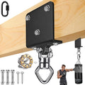 SELEWARE Heavy Duty Punching Bag Hanger and Beam Clamp for Boxing, Muay Thai, MMA - color: E. Beam Mount Punching Bag Hanger with Bearings